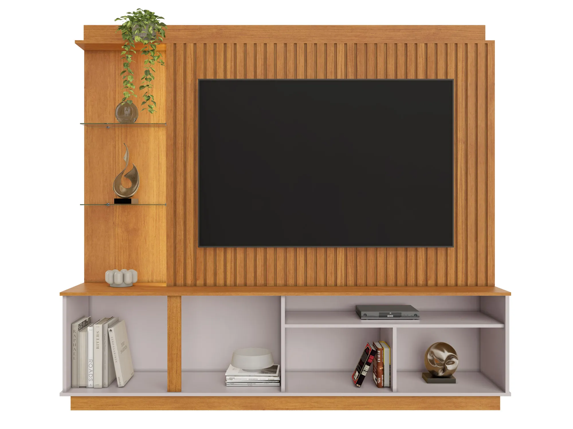 Home Amparo Para TV até 60 Polegadas Jcm Cinamomo Off - Imagem 6