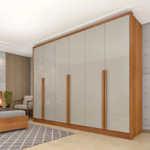 Guarda Roupa Casal Realeza 100% Mdf 6 Portas 6 Gavetas